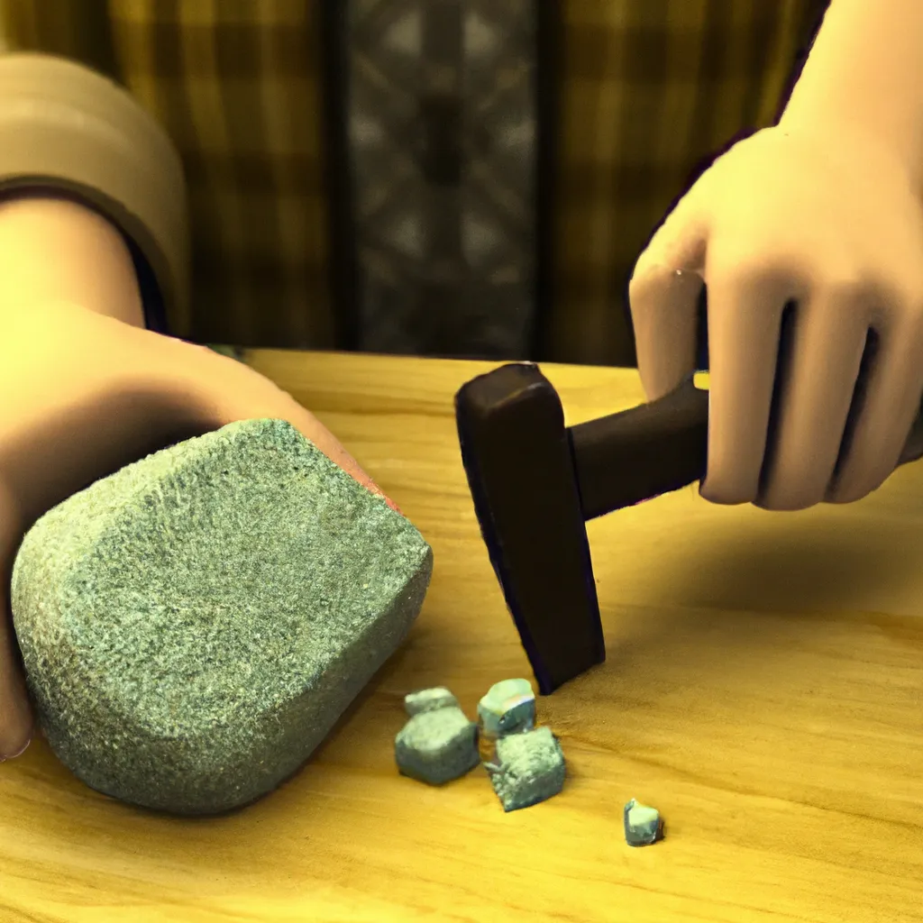 Jak zrobić gładki kamień w Minecraft?