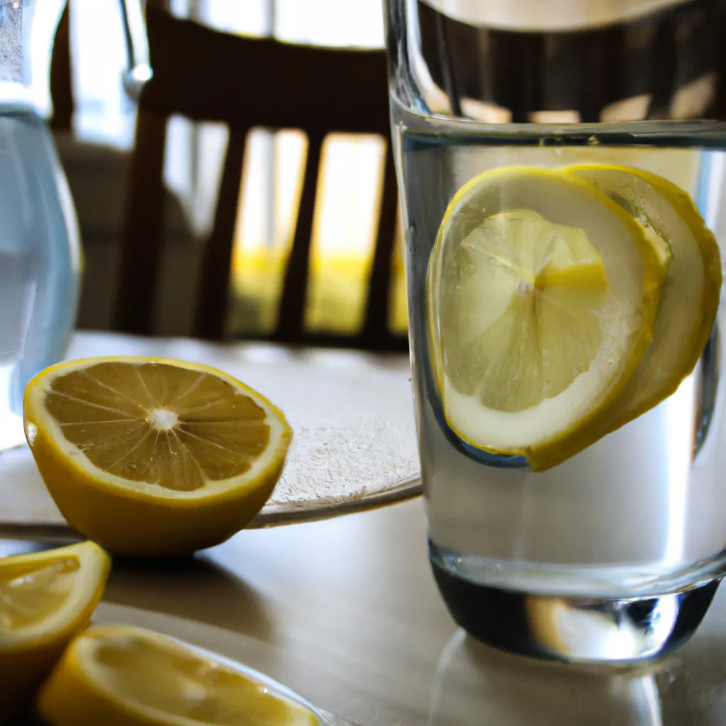Co daje picie wody z cytryną?
