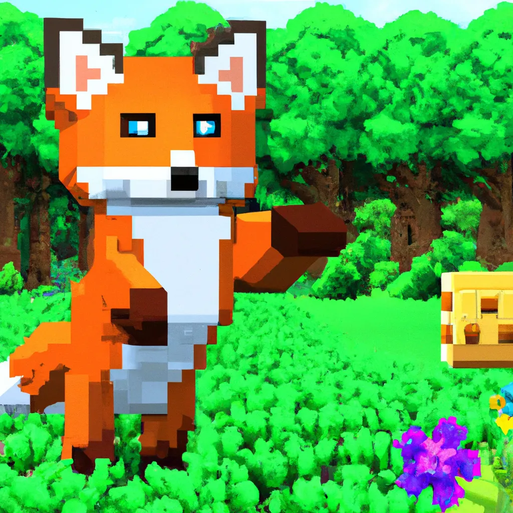 Jak oswoić lisa w Minecraft?