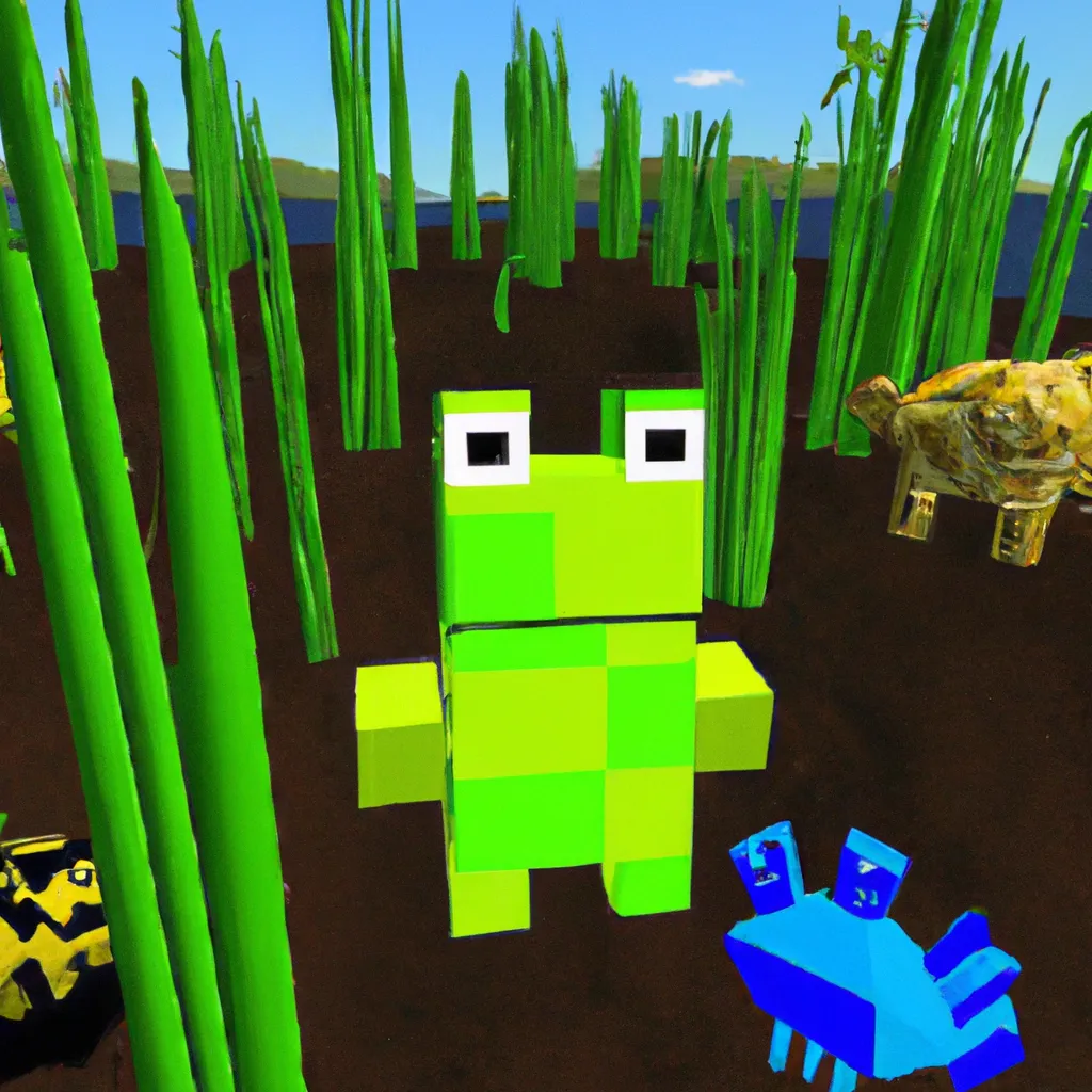 co Jedzą żaby w Minecraft?