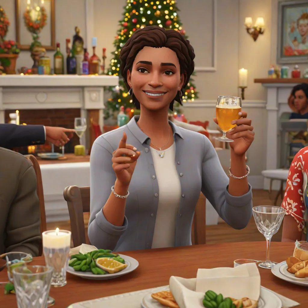 Jak wznieść toast w The Sims 4?